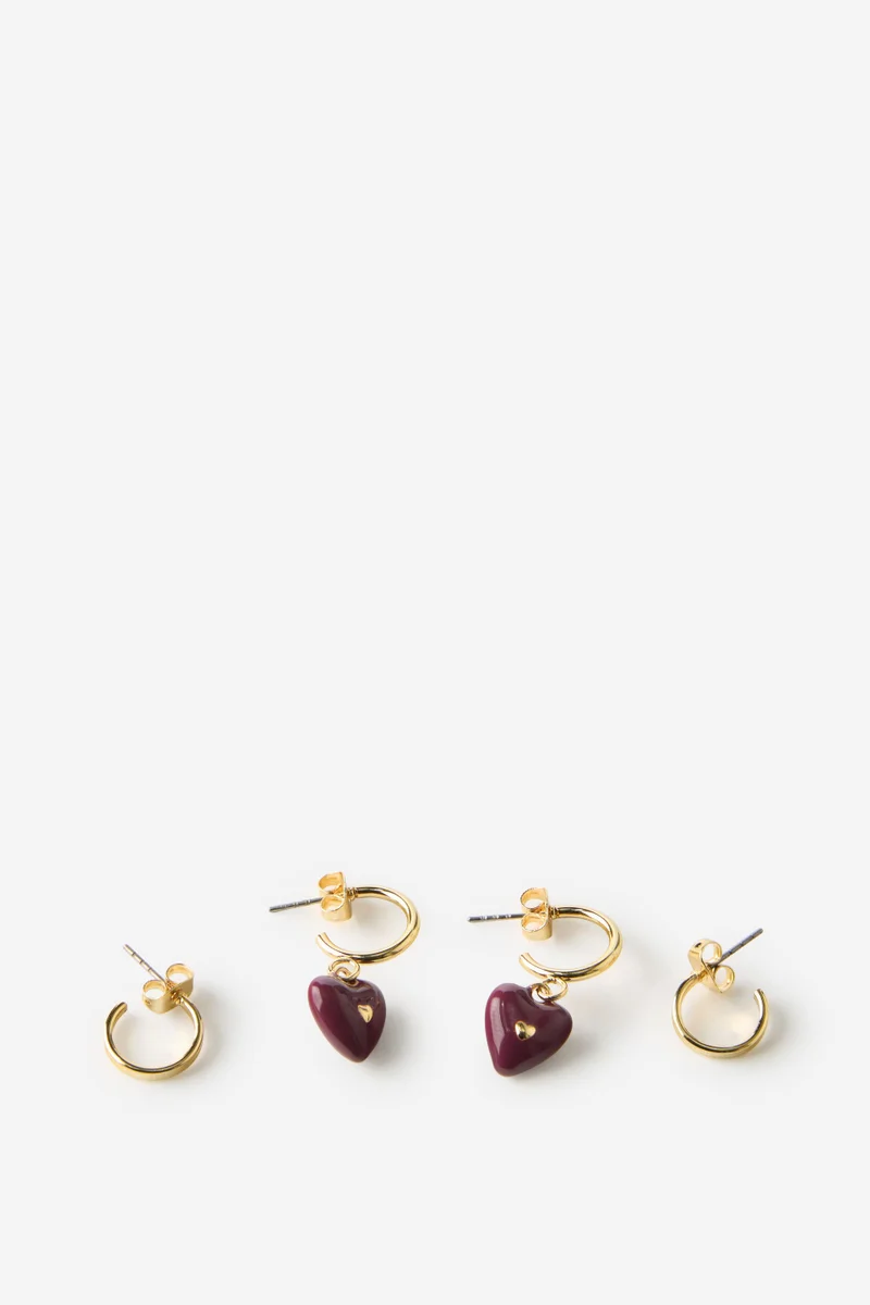 Rubi 2Pk Mid Earring